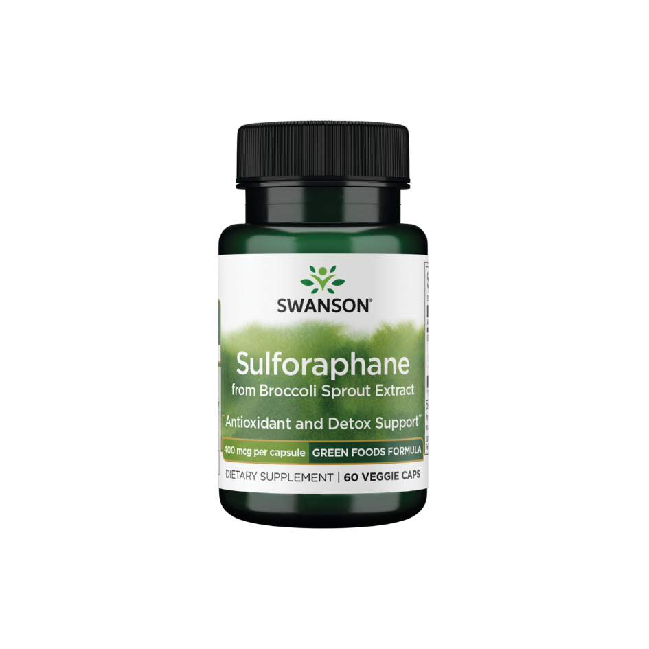 Swanson's Sulforaphane from Broccoli Sprout Extract - 60 Capsules