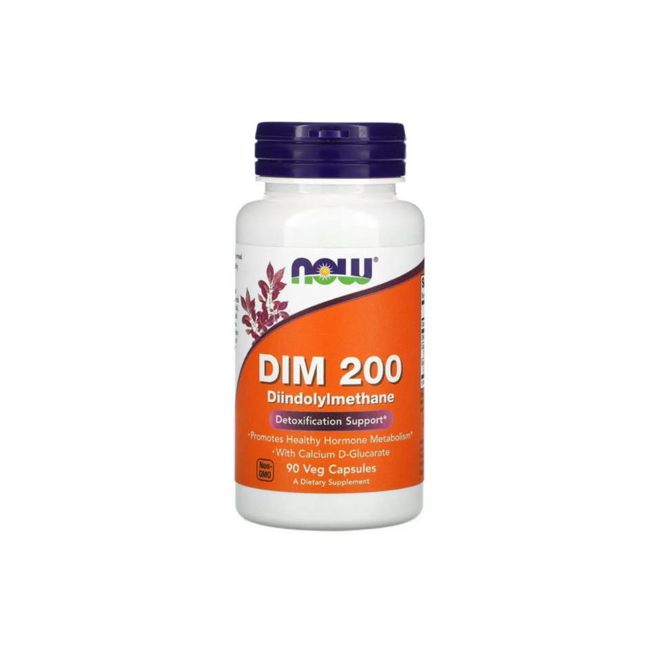 NOW DIM 200 – Diindolylmethane 90 Vegetarian Capsules
