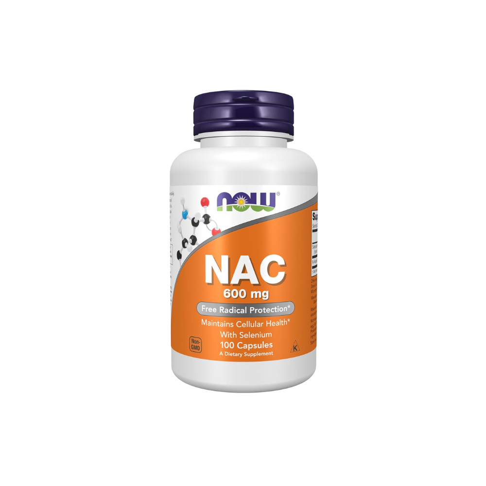 NOW Foods NAC (N-Acetyl Cysteine) – Free Radical Protection