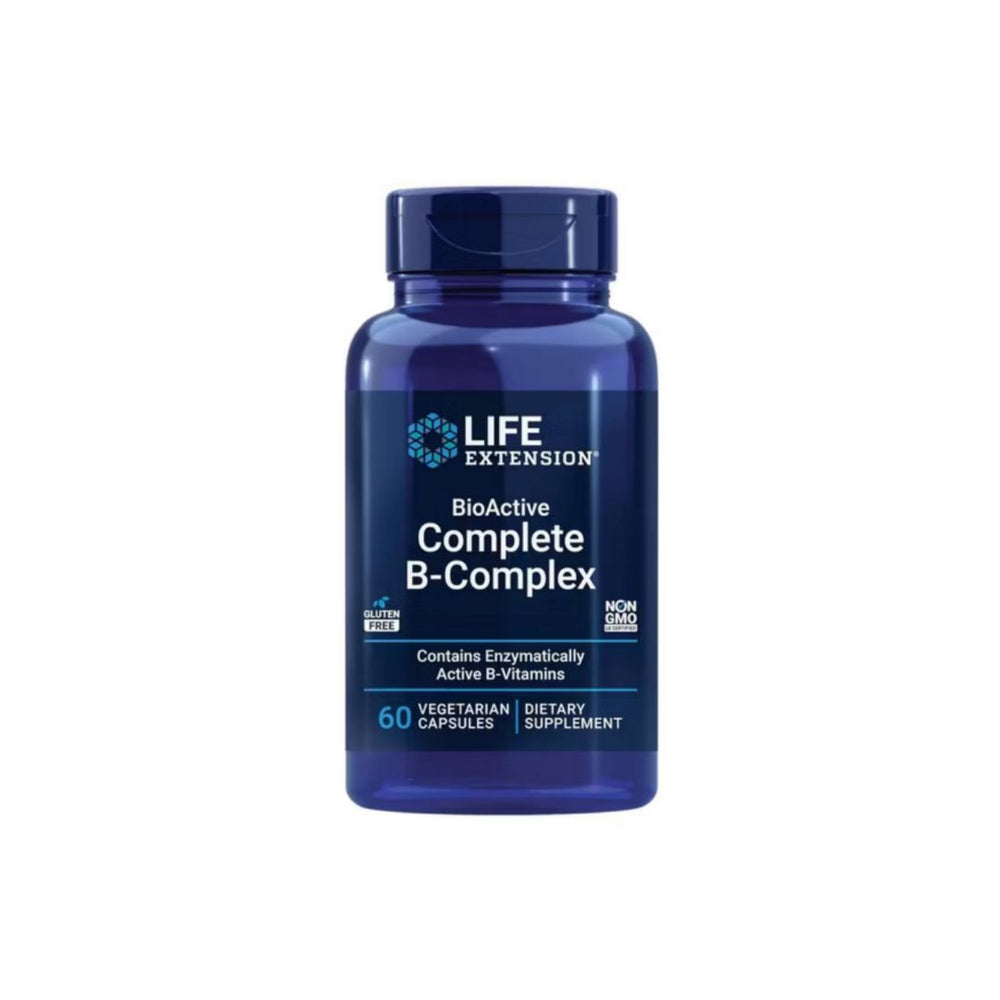 Life Extension BioActive Complete B-Complex - 60 Vegetarian Capsules