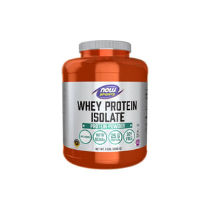 NOW Foods, Sports, Whey Protein Isolate with BCAA – Unflavored