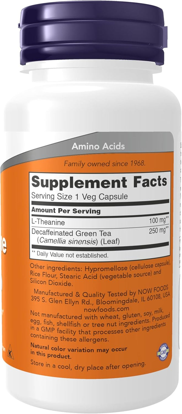 NOW Foods L-Theanine Double Strength