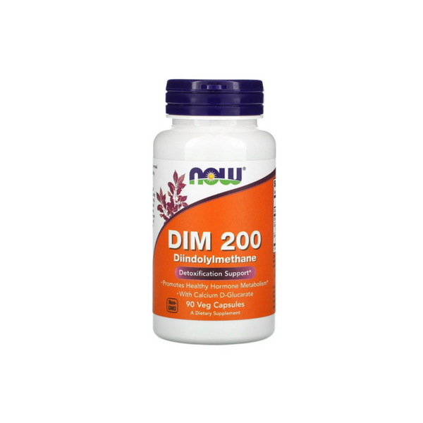 NOW DIM 200 – Diindolylmethane 90 Vegetarian Capsules