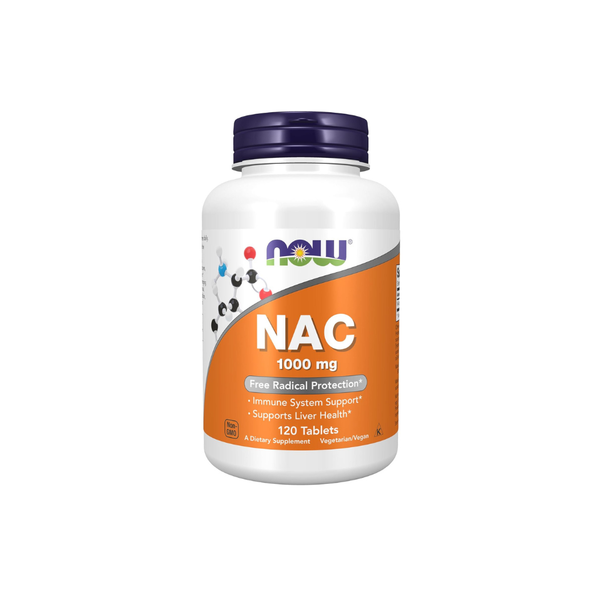 NOW Foods NAC (N-Acetyl Cysteine) – Free Radical Protection